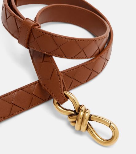Ceinture Andiamo Intrecciato en cuir - Bottega Veneta - Modalova