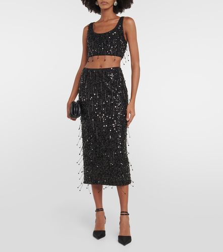 Simkhai Jupe midi Gisele à sequins - Simkhai - Modalova