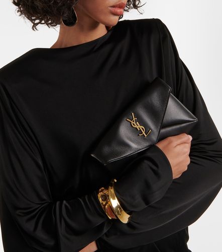 Pochette Cassandre Small en cuir - Saint Laurent - Modalova