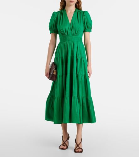 Robe longue Darby en coton mélangé - Diane von Furstenberg - Modalova