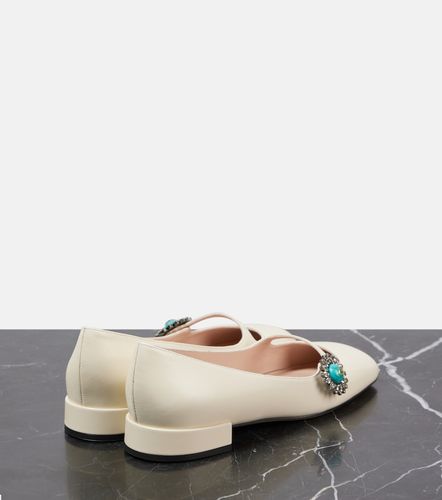 Escarpins Daisy en cuir à ornements - Valentino Garavani - Modalova