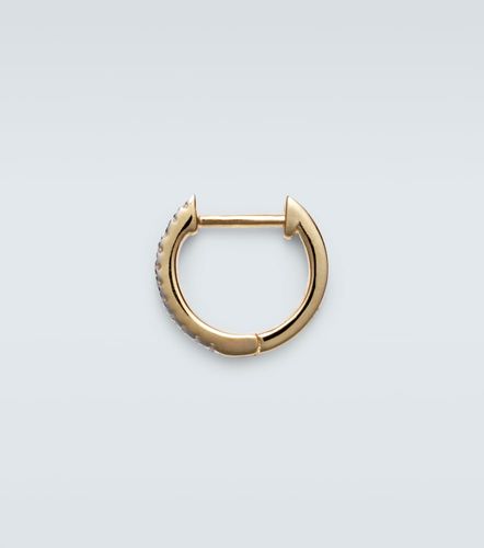 Boucle d'oreille unique en or 14 ct et diamants - Mateo - Modalova