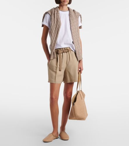 T-shirt en coton mélangé - Brunello Cucinelli - Modalova