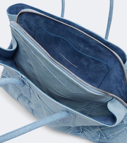 Sac La Passeggiata Medium en denim - The Attico - Modalova