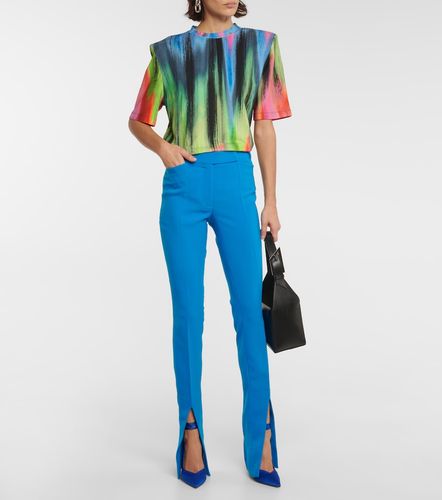 Pantalon Freja à taille haute en crêpe - The Attico - Modalova