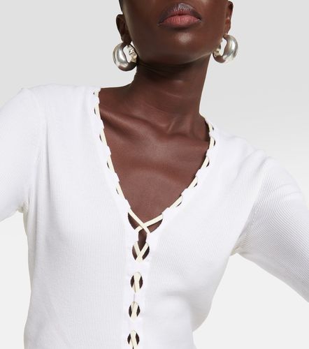 Cardigan en coton mélangé - Dion Lee - Modalova
