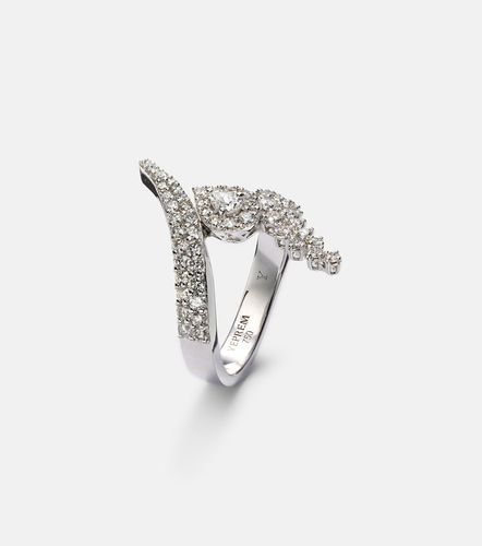Bague Y-Not en or blanc 18 ct et diamants - Yeprem - Modalova