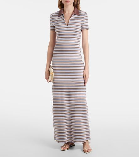 Robe longue Tiesse rayée en coton - Faithfull - Modalova