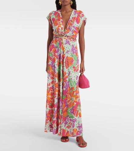 Robe longue Cecile imprimée - Poupette St Barth - Modalova