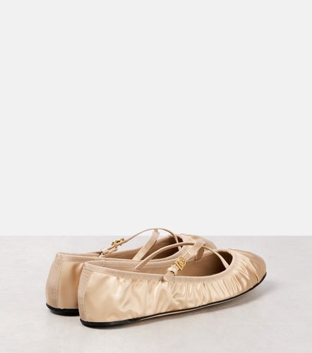Ballerines Vally en satin - Dolce&Gabbana - Modalova