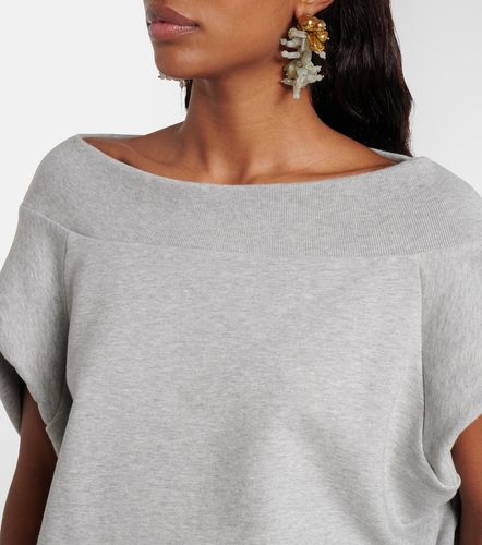 Sweat-shirt Cocoon en jersey de coton - Dries Van Noten - Modalova