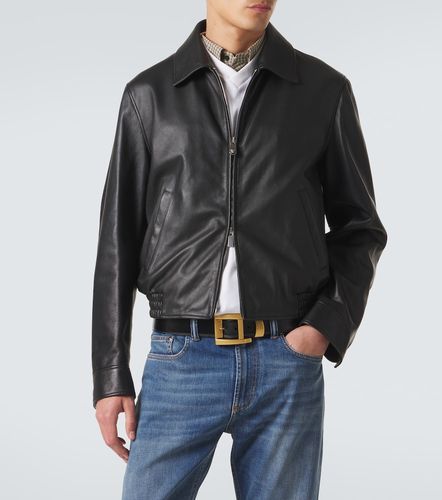 Versace Blouson en cuir - Versace - Modalova
