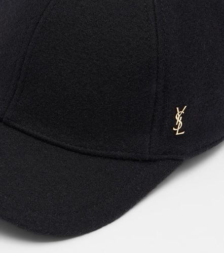 Casquette Cassandre en feutre - Saint Laurent - Modalova