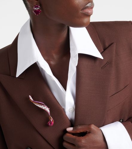 Broche en titane à pierres précieuses - Kamyen - Modalova
