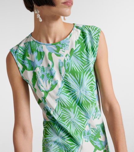 Robe longue Sunniva à imprimé floral - Diane von Furstenberg - Modalova