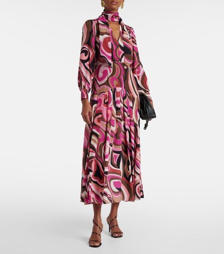 Robe midi Marigold en crêpe de soie - Rixo - Modalova