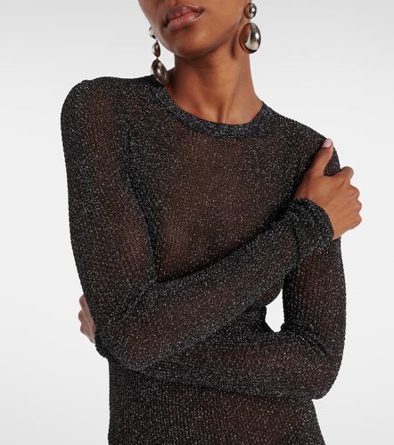 Robe longue Fanelie en lamé - Isabel Marant - Modalova