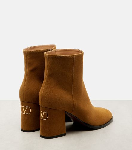Bottines Fawcette 75 en daim - Valentino Garavani - Modalova