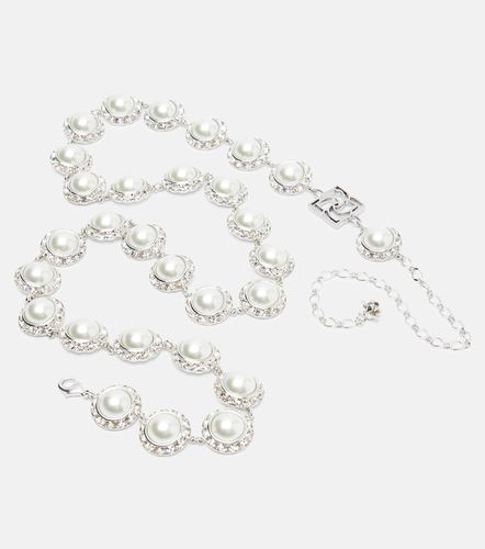 Ceinture perle fantaisie à cristaux - Magda Butrym - Modalova