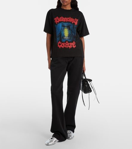 T-shirt imprimé en coton - Balenciaga - Modalova