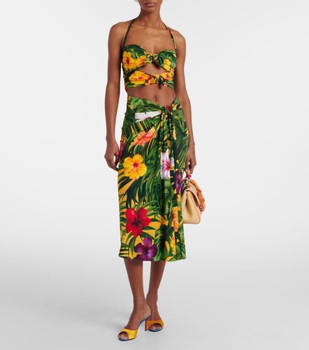 Dolce&Gabbana Jupe midi à fleurs - Dolce&Gabbana - Modalova