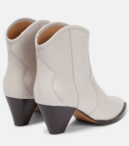 Bottines santiags Darizo en cuir - Isabel Marant - Modalova