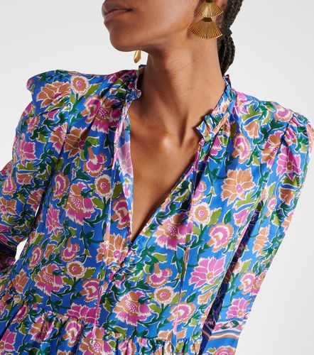 Robe Hawken en soie à imprimé floral - Veronica Beard - Modalova