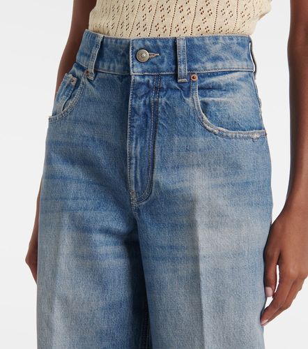 Jean ample à taille haute - Valentino - Modalova