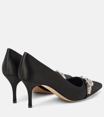 Escarpins Asa 70 en satin - Manolo Blahnik - Modalova