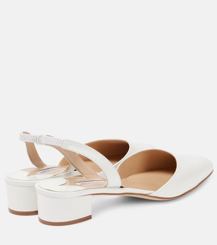 Escarpins de mariée Aspro 30 en cuir - Manolo Blahnik - Modalova