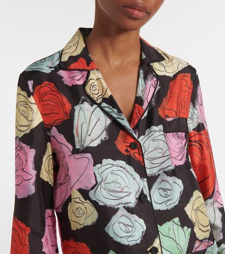 Marni Chemise en soie à fleurs - Marni - Modalova