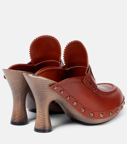 Burberry Mules 75 en cuir - Burberry - Modalova