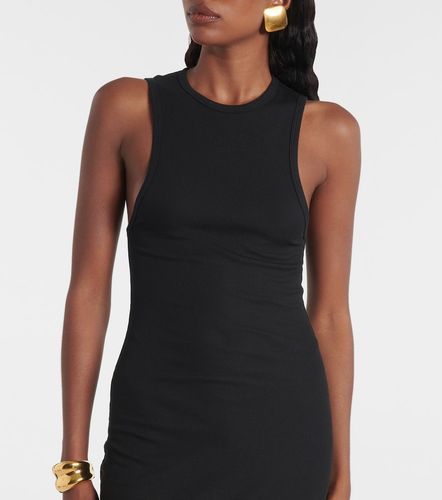 Robe longue Racer en coton mélangé - Wardrobe.NYC - Modalova
