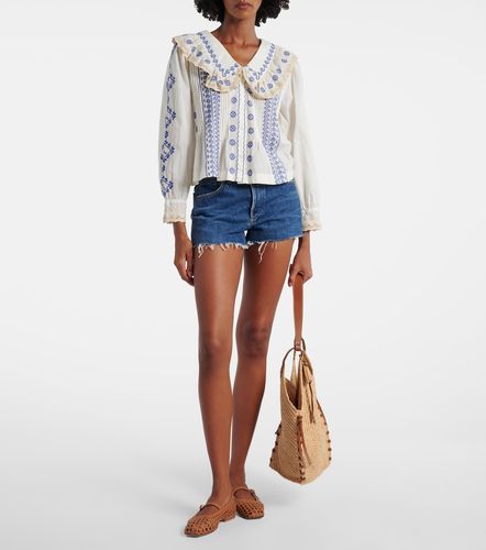 Rixo Blouse Percy brodée en coton - Rixo - Modalova
