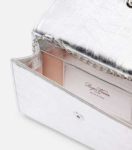 Pochette Mini Efflorescence en cuir métallisé - Roger Vivier - Modalova