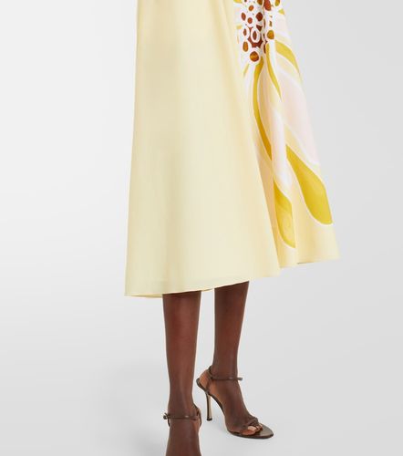 Robe midi Floral Power en coton mélangé - Dorothee Schumacher - Modalova
