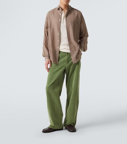 Top Henley en coton côtelé - Auralee - Modalova