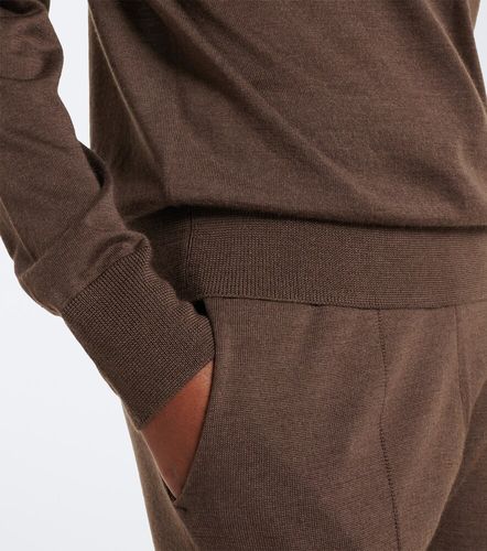 Pull à col zippé en cachemire et soie - Tod's - Modalova