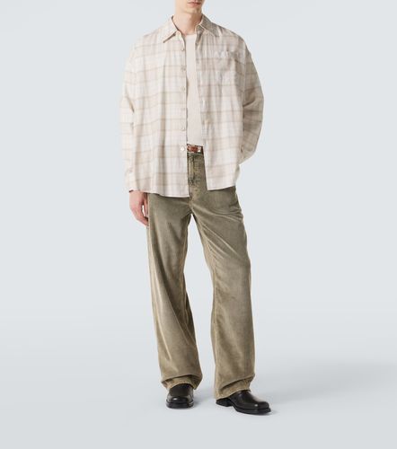 Chemise Borrowed en flanelle de coton à carreaux - Our Legacy - Modalova