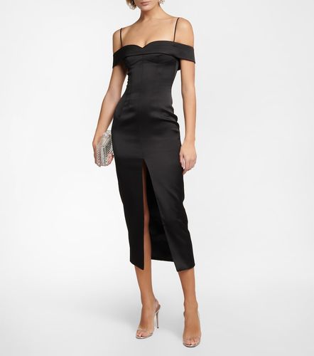 Rasario Robe midi en satin - Rasario - Modalova