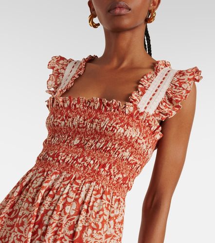 Robe Aubrie en coton à imprimé floral - Rixo - Modalova