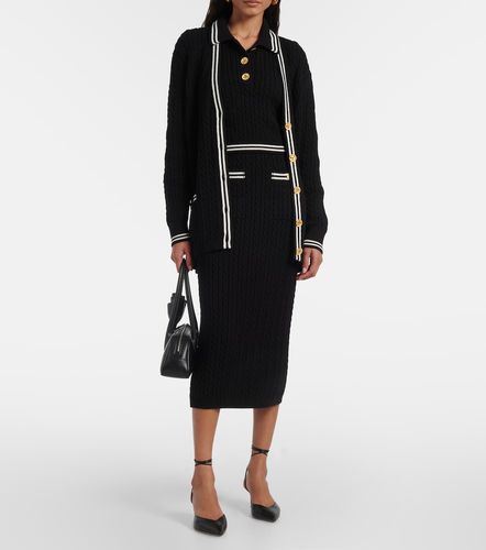 Alessandra Rich Cardigan en coton - Alessandra Rich - Modalova