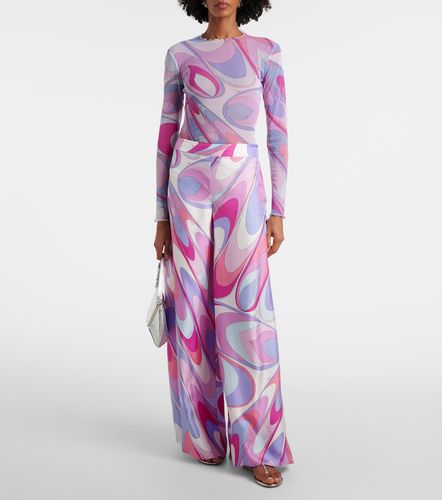 Pucci Pantalon ample Iride en soie - Pucci - Modalova