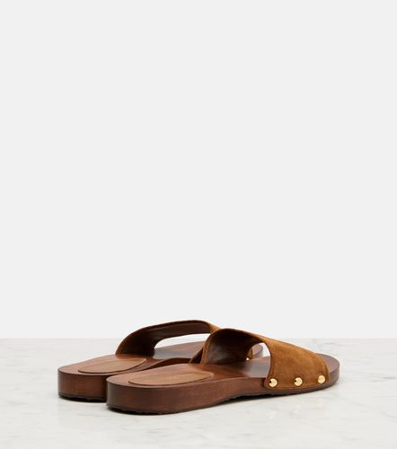 Mules Riviera en daim - Gianvito Rossi - Modalova