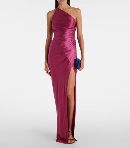Robe longue asymétrique en soie - The Sei - Modalova