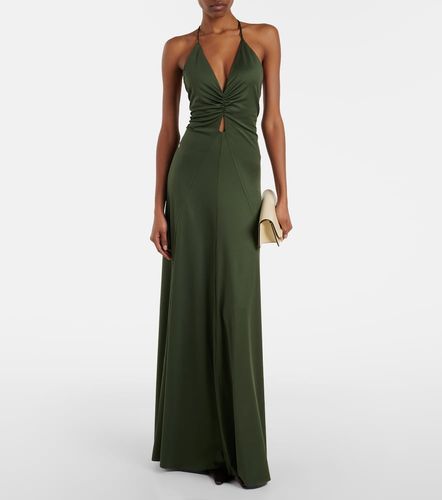 Robe longue froncée - Victoria Beckham - Modalova