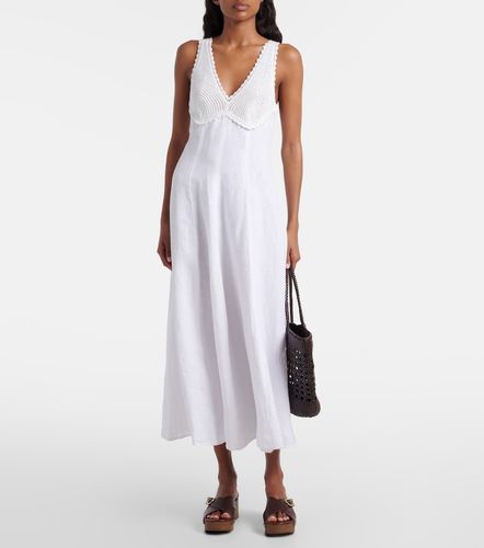 Polo Ralph Lauren Robe midi en lin - Polo Ralph Lauren - Modalova