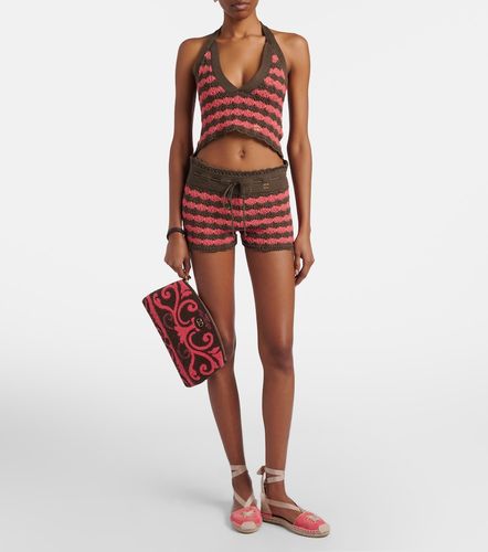 Valentino Short en coton à rayures - Valentino - Modalova
