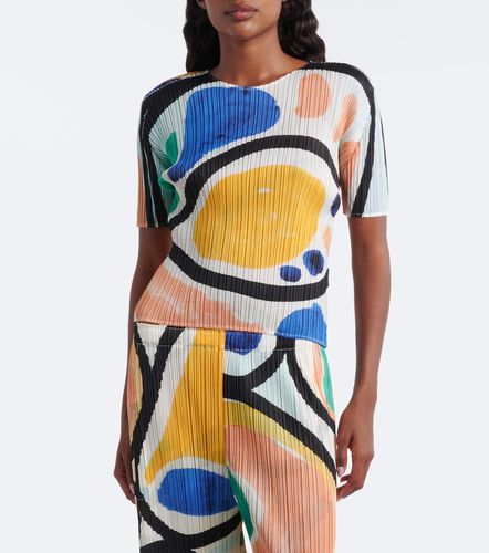 Top Roll à imprimé - Pleats Please Issey Miyake - Modalova