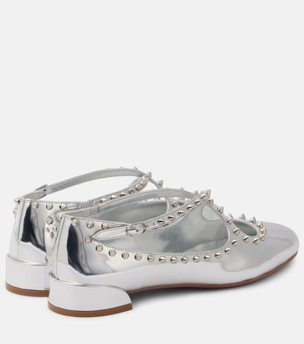 Ballerines Pilouta Jane Spikes en cuir - Christian Louboutin - Modalova